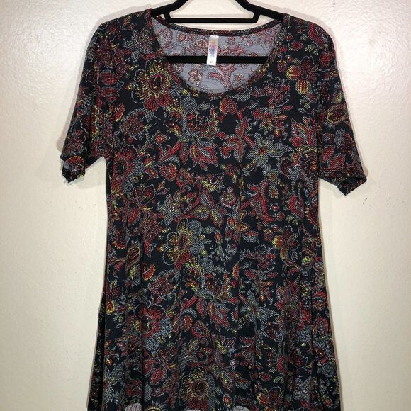 LuLaRoe Tops - LuLaRoe Blouse Floral Print Size M